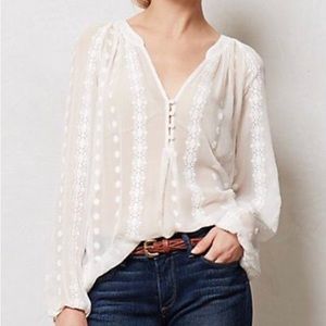 Sheer blouse